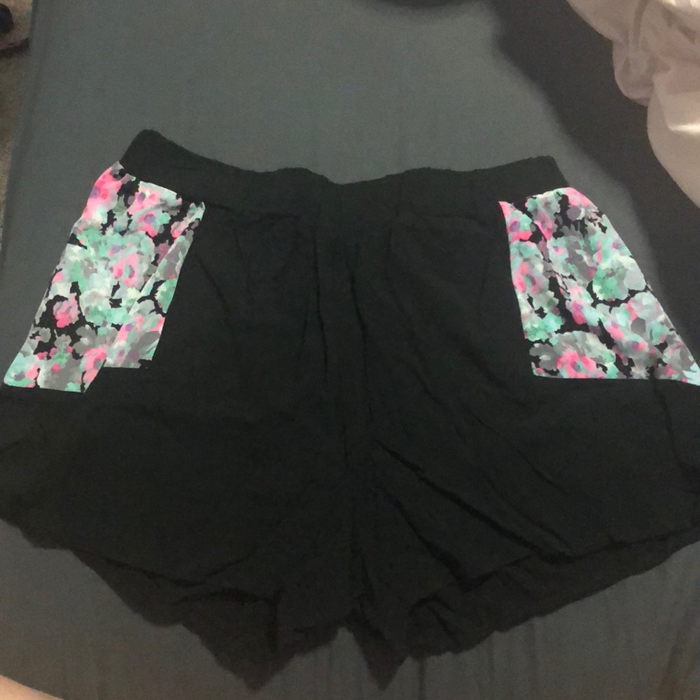 Loose fitting shorts